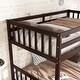 preview thumbnail 5 of 31, Twin Over Twin Rubber Wood Bunk Bed with 2 Drawers, Convertible into 2 Twin Beds