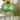 Izzy River of Goods 3-blade 42-inch Modern Indoor Ceiling Fan with Green Hand-Cut Glass Shade and Remote Control