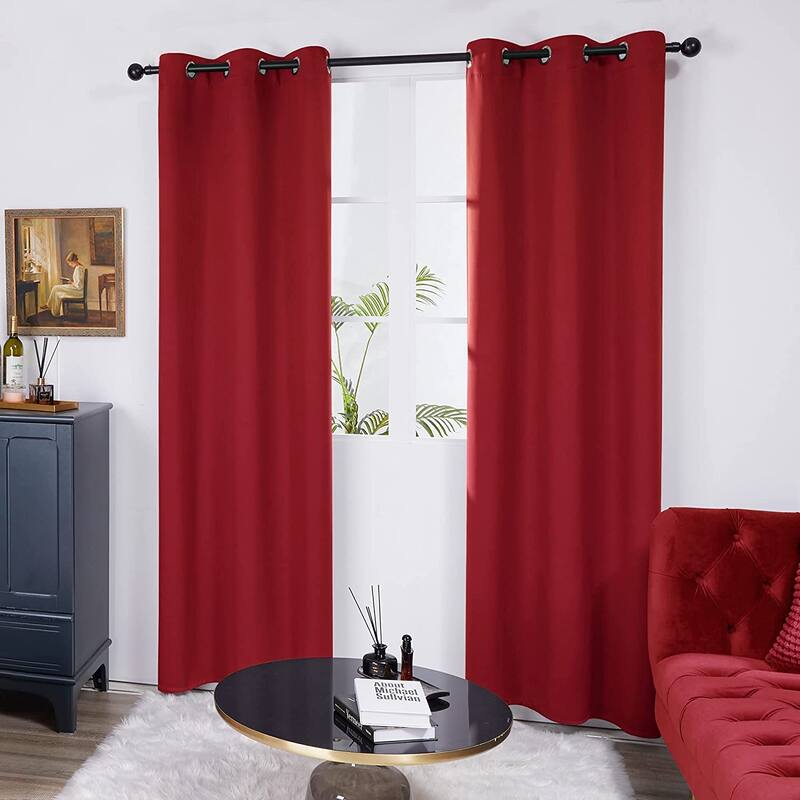 Deconovo Solid 42 Width Curtain Panel (1 Panel)