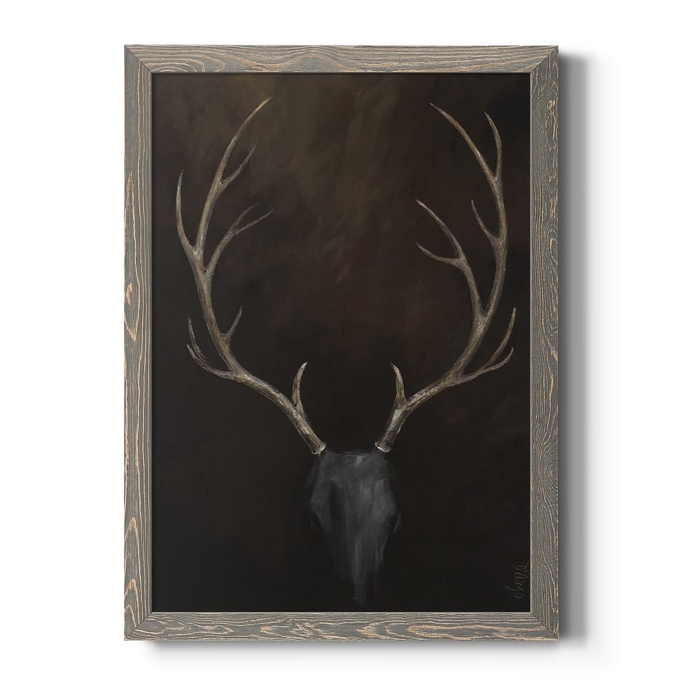 Buck-Premium Framed Canvas - Ready to Hang
