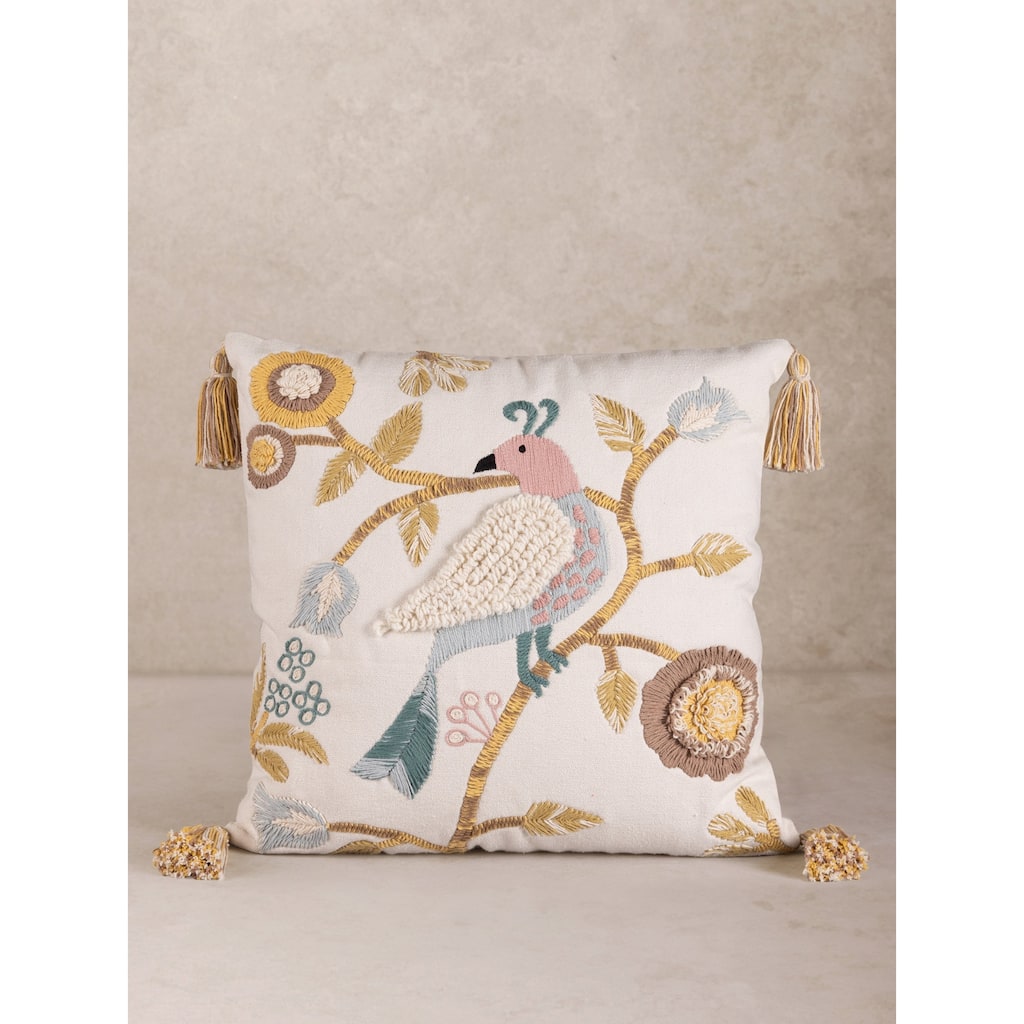 Likasi Throw Pillow Cover, 20"x20"