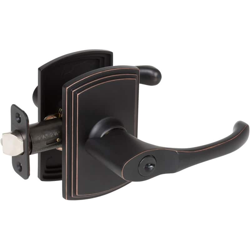 Delaney Artino Single Cylinder Keyed Entry Door Lever Set from the