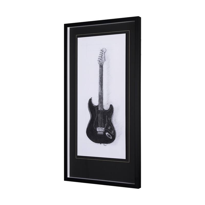 Guitar I Framed Art Print