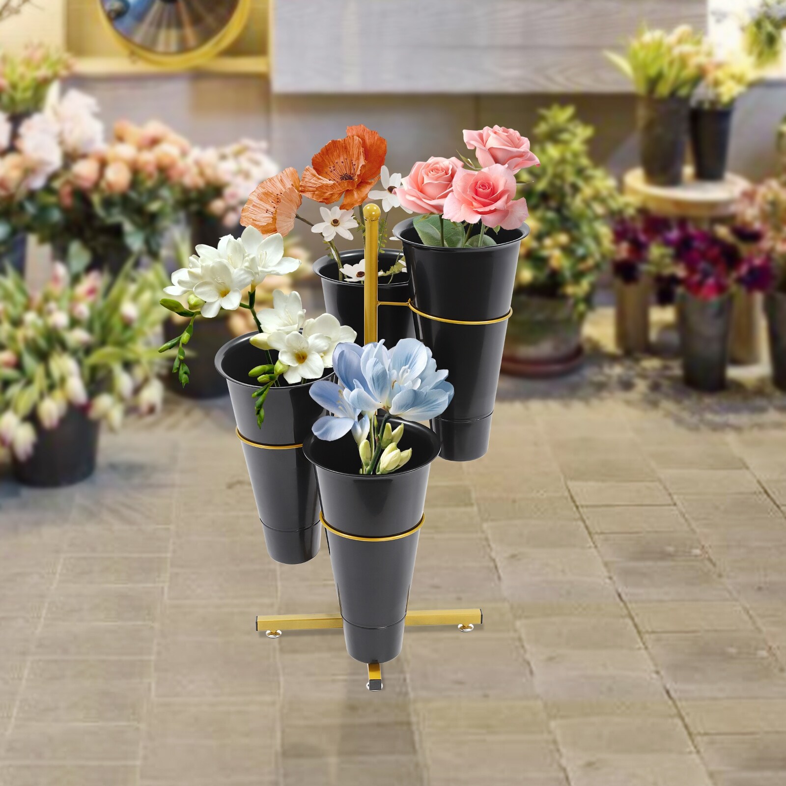 Flower-Display-Stand-with-4-