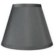 preview thumbnail 39 of 88, Hardback Faux Silk Conical Lamp Shade, 5 inch Top, 9 inch Bottom, 7 inch Slant