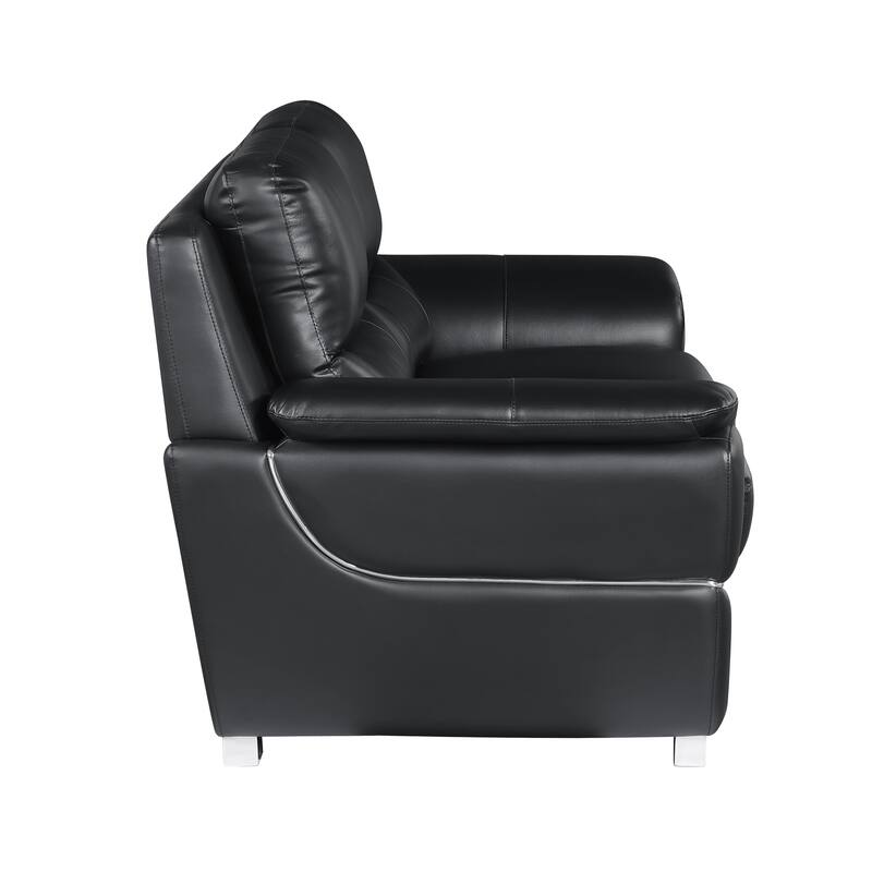 Genuine Leather Loveseat