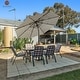 preview thumbnail 49 of 58, 10ft Patio Market Umbrella with Double Airvent