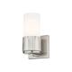 Option Satin Nickel / Matte White