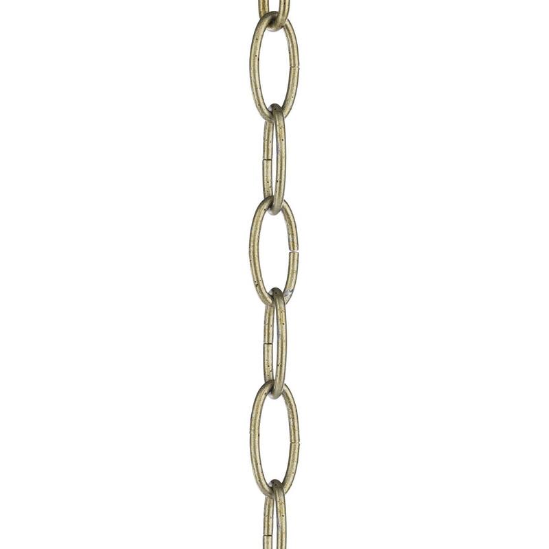 Accessory Chain - 48-inch of 9 Gauge Chain in Gilded Silver - Gilded ...