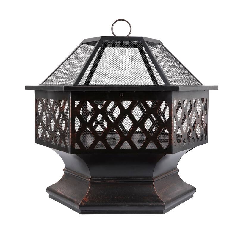 Iron Fire Pit Outdoor