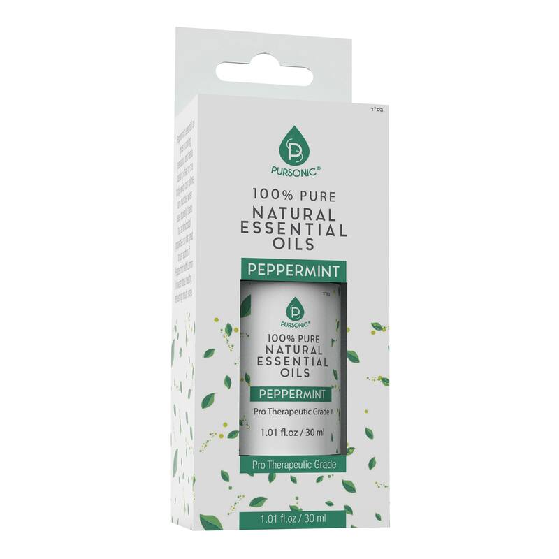 Pursonic 100% Pure & Natural Peppermint Essential Oils - N/A
