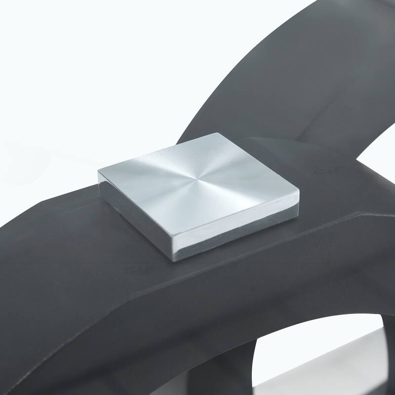 Stylish MDF Coffee Table with Glass Top for Versatile Living Spaces