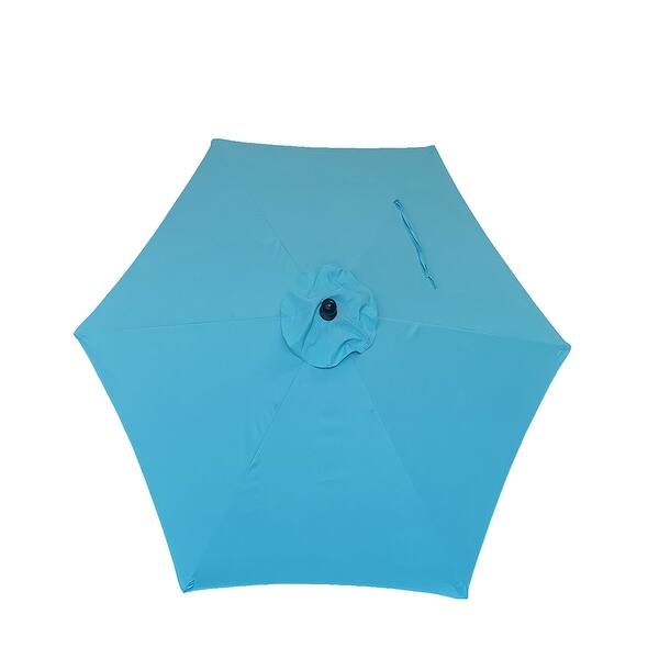 Shop 9ft Outdoor Shades Market Patio Umbrella Striped 15 Colors Overstock 31876480