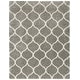 preview thumbnail 111 of 122, SAFAVIEH Hudson Shag Ogee Trellis 2-inch Thick Area Rug 8' x 10' - Grey/Ivory