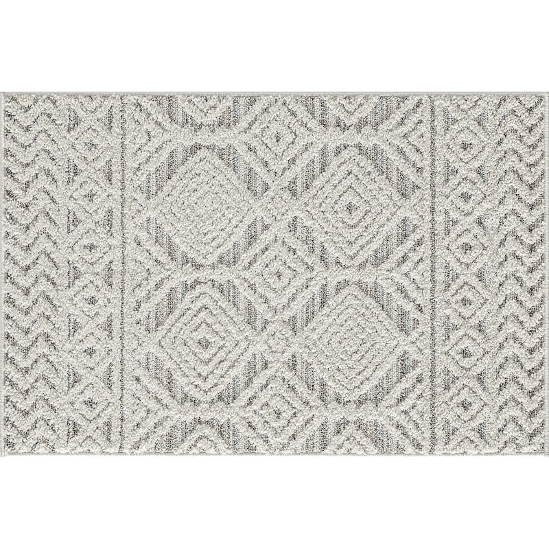 Monique Moroccan Diamond Indoor Area Rug