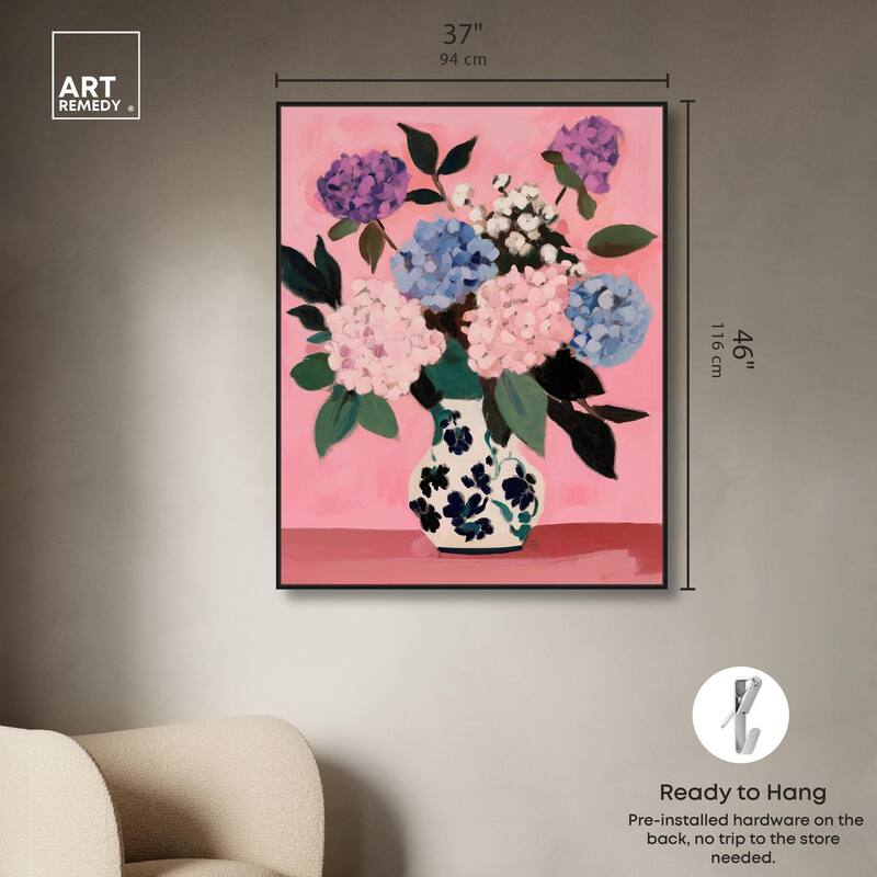 Flower Pot Dream II Canvas by Art Remedy