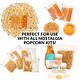 preview thumbnail 13 of 11, Nostalgia NKPCONCRT10RD Concession Popcorn Cart