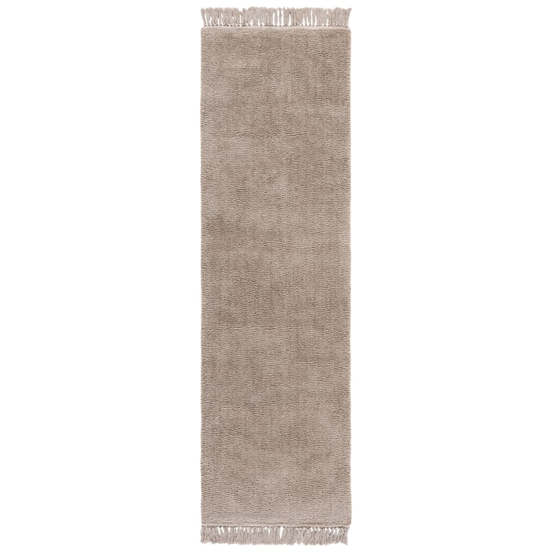 SAFAVIEH Handmade Vermont Neda Rug - 2'3" x 8' Runner - Light Grey