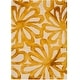preview thumbnail 6 of 21, SAFAVIEH Handmade Dip Dye Caron Floral Watercolor Wool Rug 2' x 3' - Beige/Gold - Rectangle