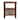 Artisan Furniture Solid Wood Solara Rattan Bedside Table, 1 Drawer