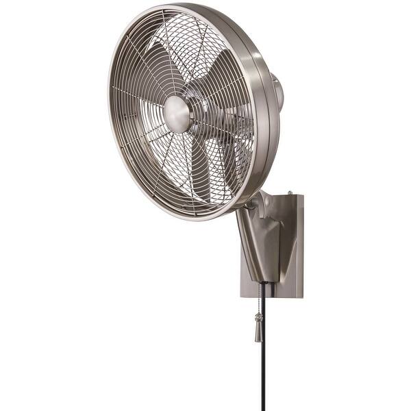 Shop Minkaaire Anywhere 15 Diameter 3 Speed Indoor Outdoor Wall Mount Fan Overstock 17771222