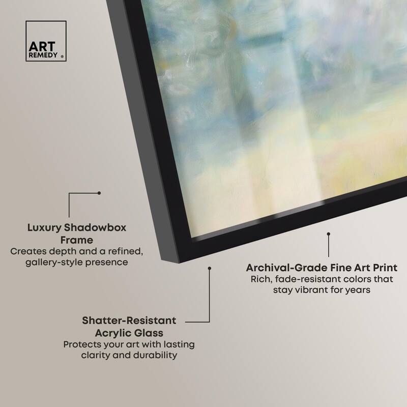 Faded Horizon I Shadowbox by Art Remedy