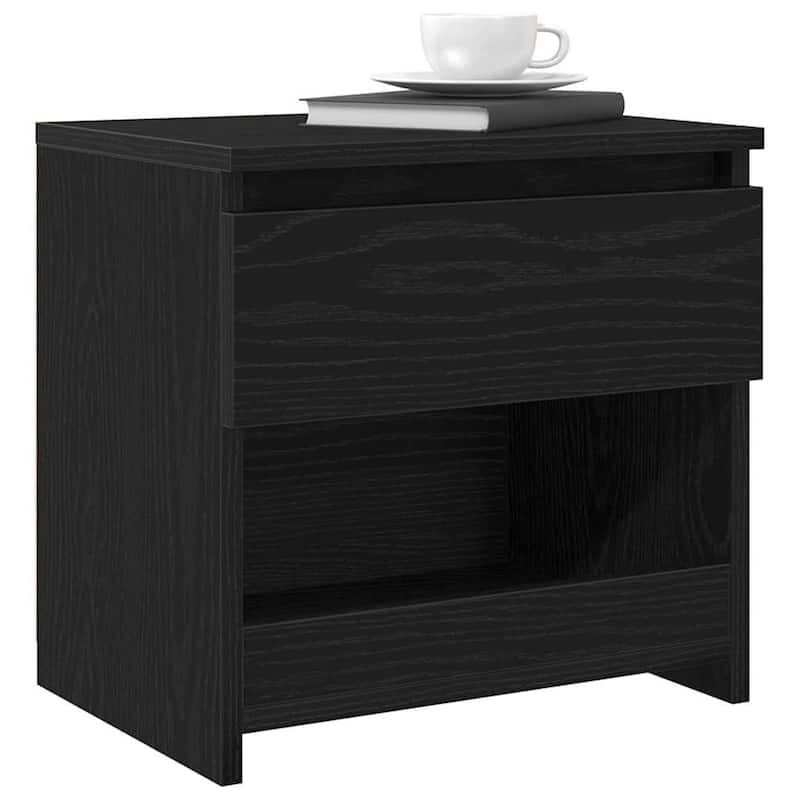 vidaXL Bedside Cabinet Engineered wood