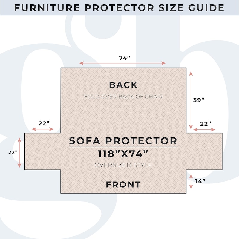 Reversible Sofa Cover Quilted Pet Furniture Protector Slipcover
