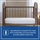 preview thumbnail 5 of 6, Sealy Quilted Fitted Crib Mattress Pad with Cotton Top and Waterproof Layer - Natural