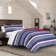 IZOD Jamey Stripe Twin/Twin XL Comforter Set - Overstock - 31511672
