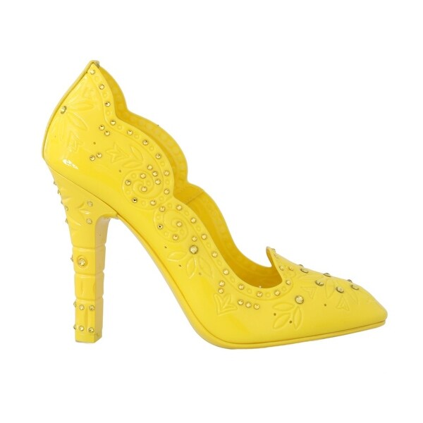 dolce and gabbana shoes yellow