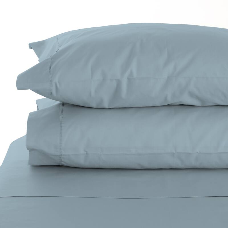 Purity Home 300TC Organic 100% Cotton Cool & Crisp Pillowcase Set