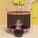 preview thumbnail 5 of 17, Kids Trampoline, Adjustable Toddler Trampoline with Safety Enclosure