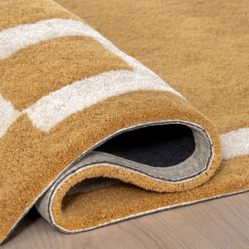 Grace Bordered Wool Area Rug