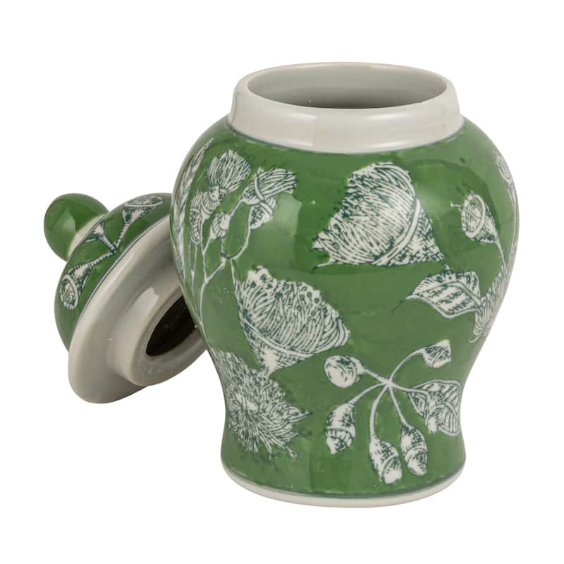 Ceramic Ginger Jar with Domed Lid