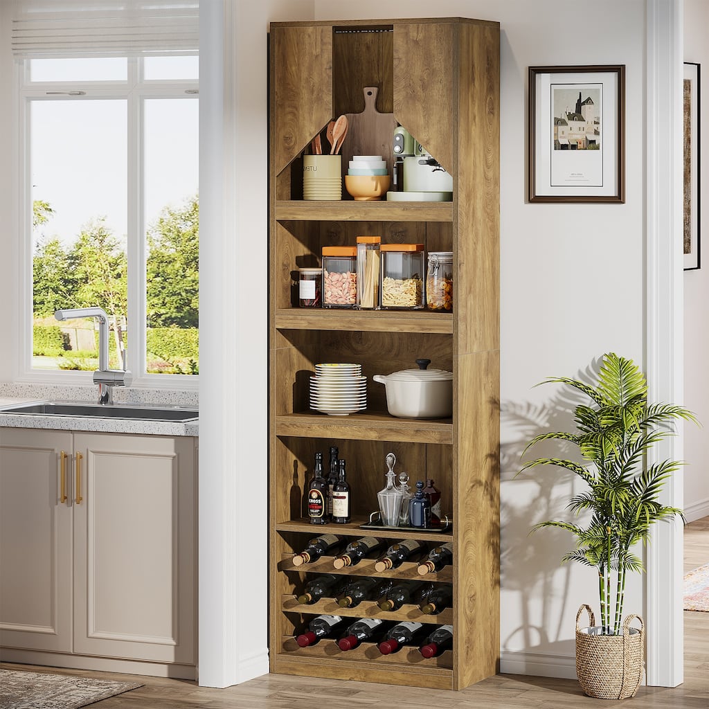 Tall Wine Bar Cabinet