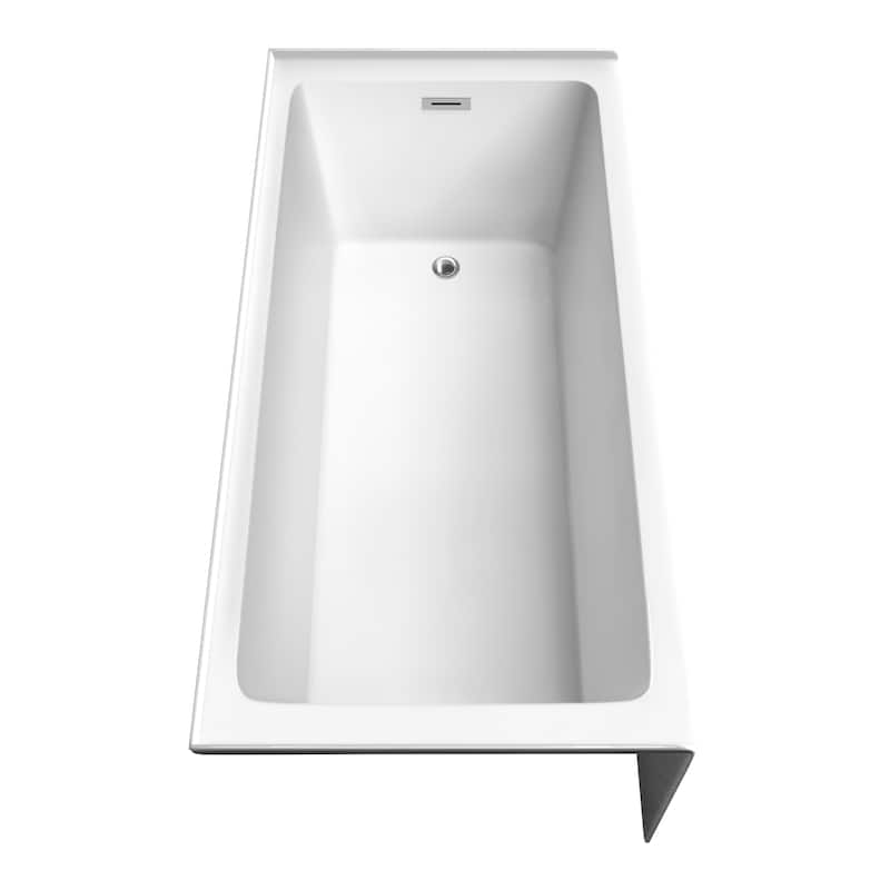 Grayley 66-Inch x 32-Inch Alcove Bathtub in White with Options