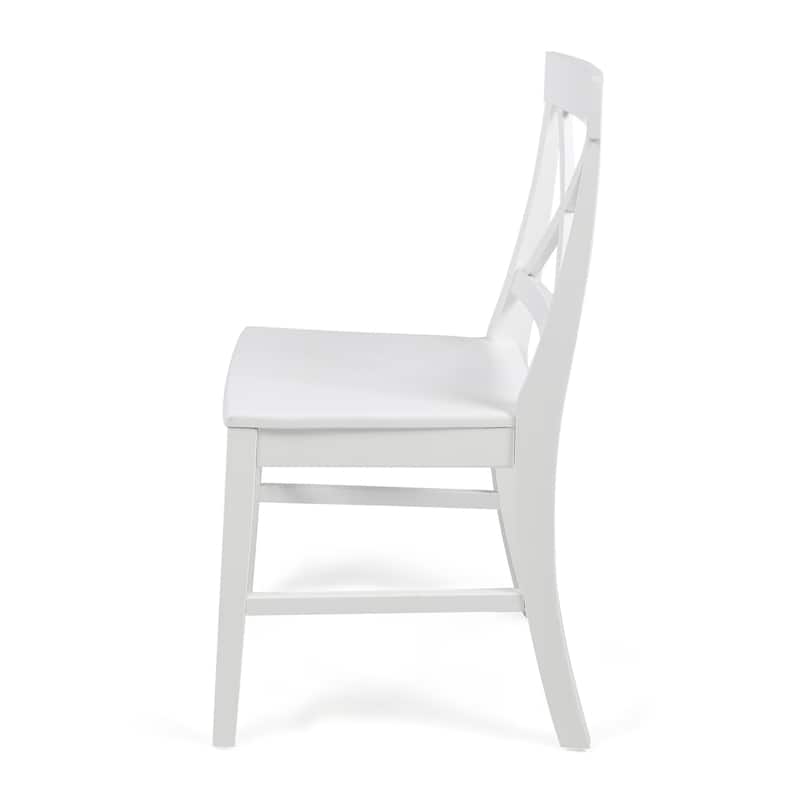 Farmhouse Acacia Wood Dining Chair
