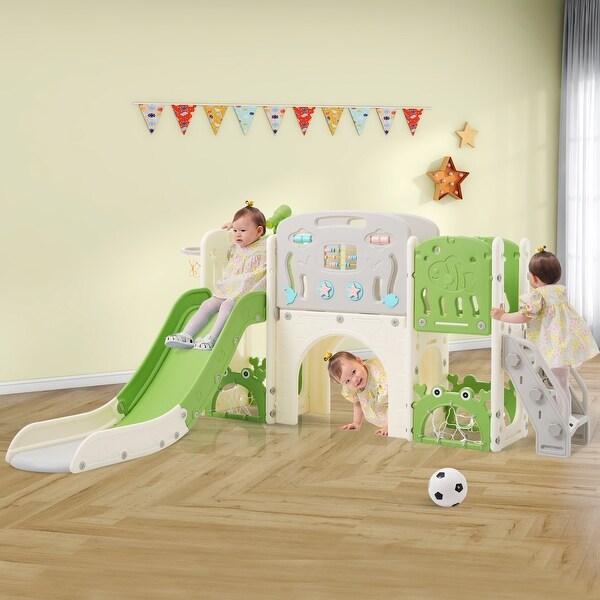 11 in 1 Toddler Slide, Kids Slide for Toddler Age 1-3 with