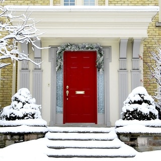 Fraser Hill Farm 6-Ft. Christmas Snow Flocked Garland