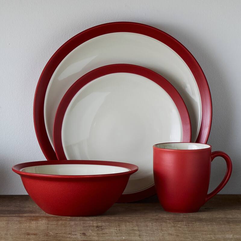 Noritake Colorwave Set Of 4 Curve Salad Plates, 8-1/2"