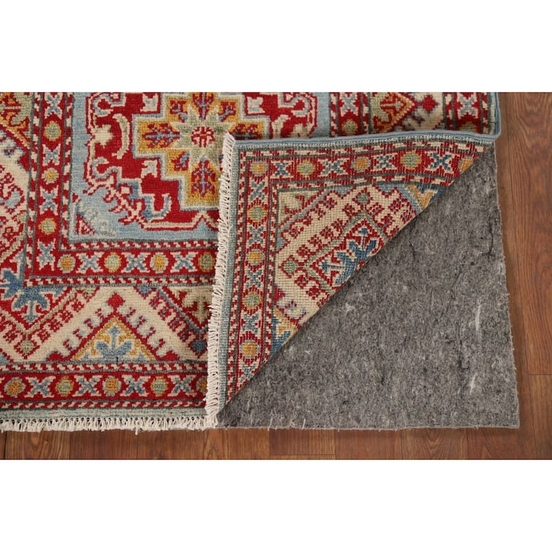 Kazak Foyer Rug Wool Hand-Knotted Wool Carpet - 2'10" x 4'3"