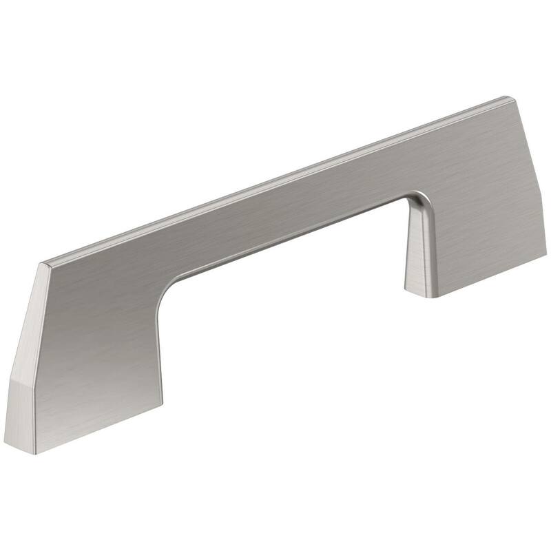 Amerock BP37299 Angle 3" Center to Center Handle Cabinet Pull - Satin Nickel