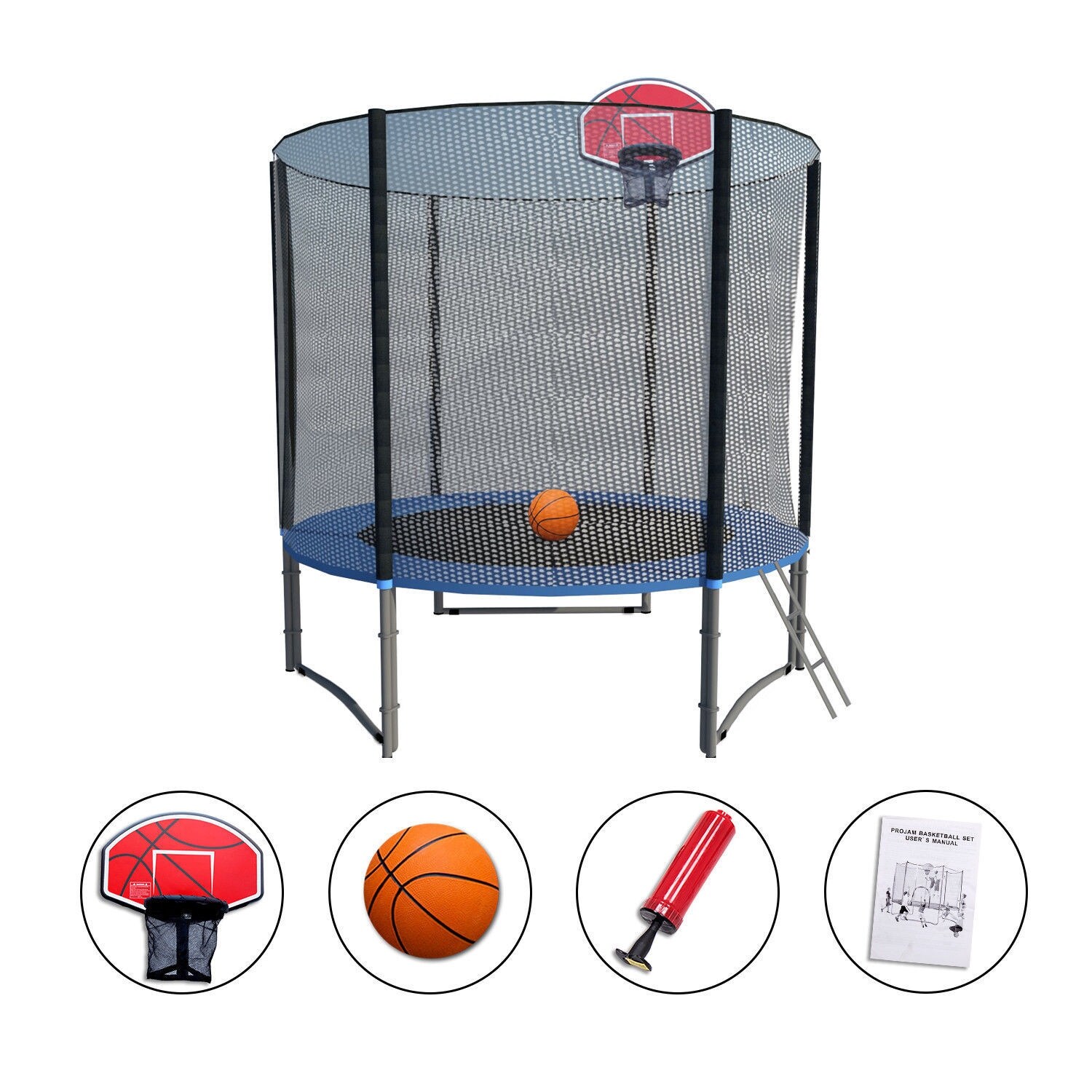 Melodie Mieten Komposition jump star trampoline basketball hoop