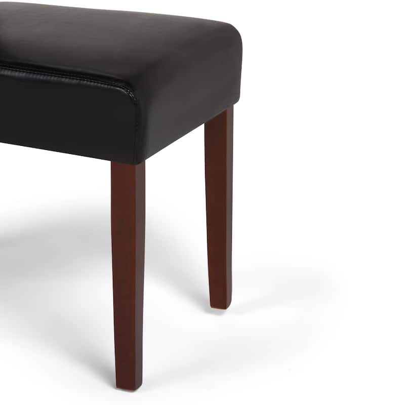 WYNDENHALL Franklin Transitional Deluxe Parson Dining Chair (Set of 2) - 17.7"w x 19.7"d x 40.2"h