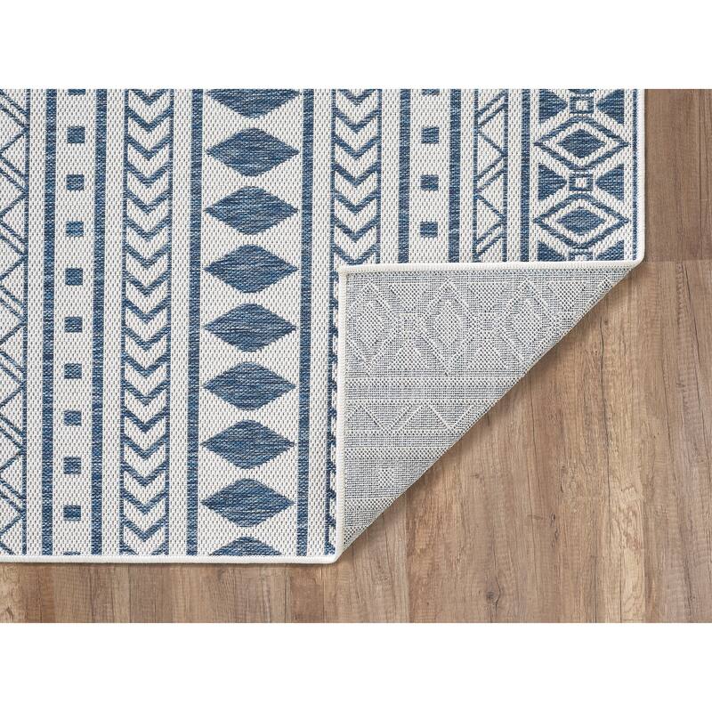 Domani Pyramids Hygge Boho Indoor/ Outdoor Rug