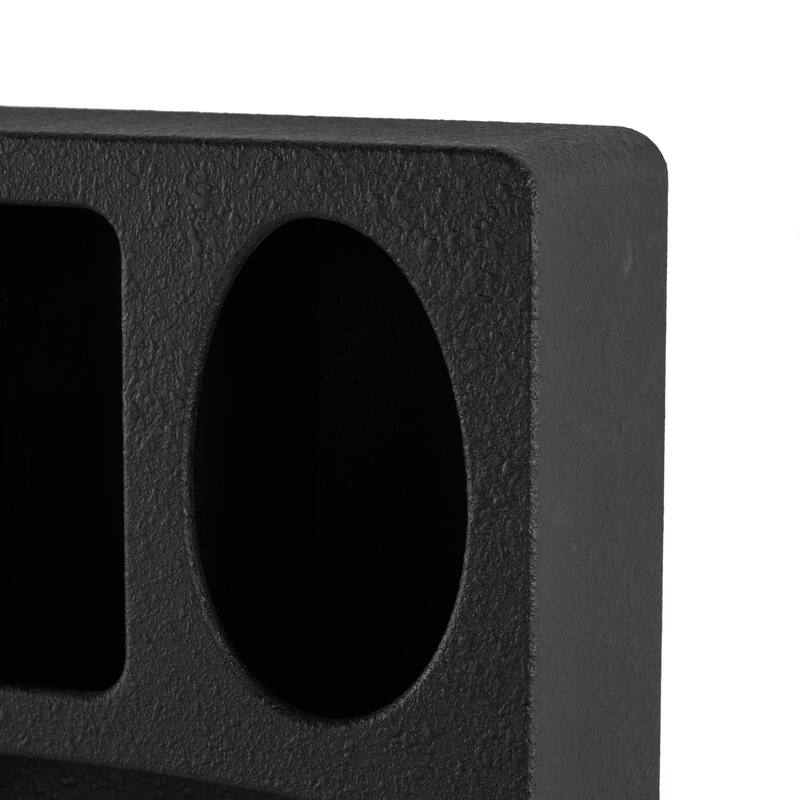 Cream or Black Wood 4 Shelf Geometric Room Wall Shelf