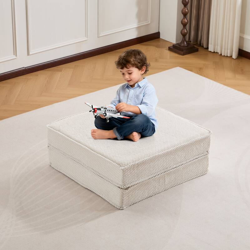 Compression Mahjong Sofa,Convertible Floor Sofa Bed,DIY Boneless Modular Sectional Sofa,No Assembly Required