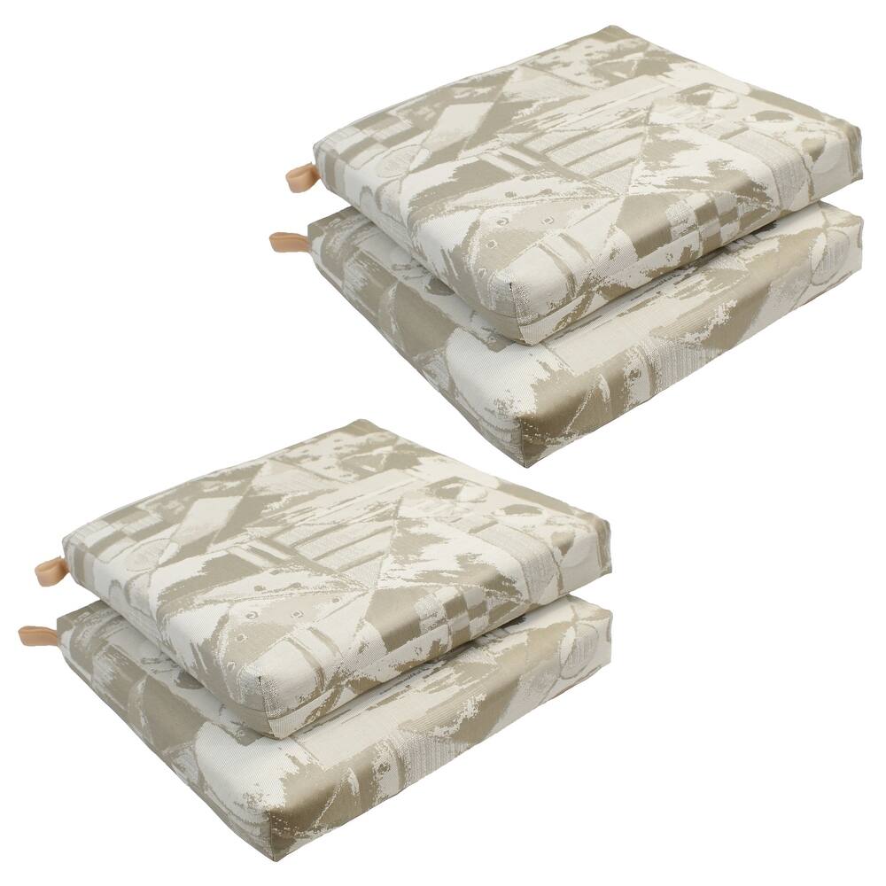 20-inch by 19-inch Indoor Chair Cushion (Set of 1, 2, or 4) - 20 x 19