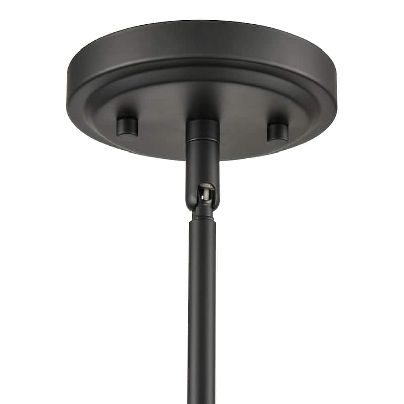 Millennium Lighting Moven 1 Light Mini-Pendant in Multiple Finishes with Seeded Glass Shade